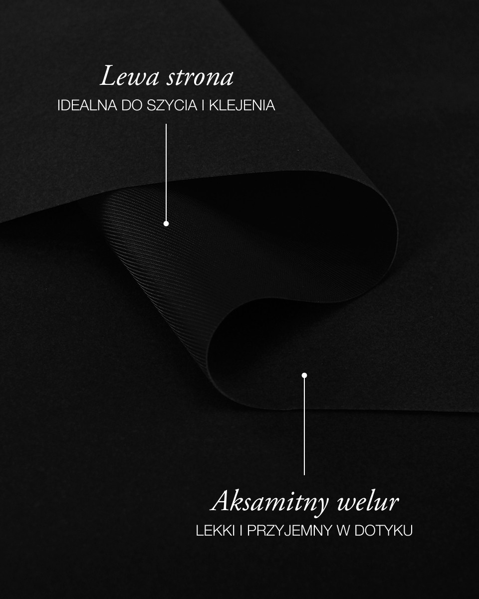 Polyester-Flockstoff 0,6 mm (580) Schwarz Polyester-Flockstoff 0,6 mm (580) Schwarz
