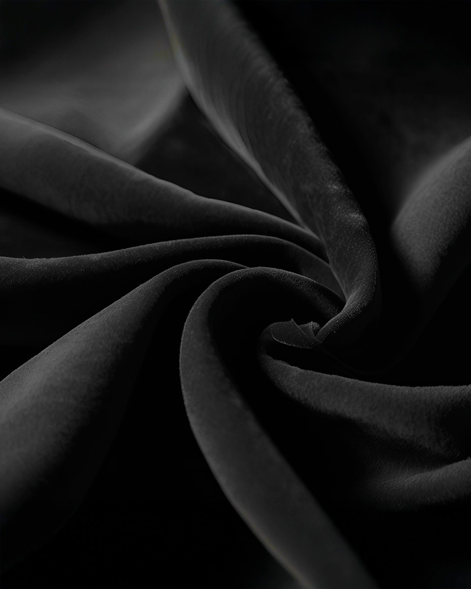 Self-adhesive polyester flock fabric (580) black Self-adhesive polyester flock fabric (580) black