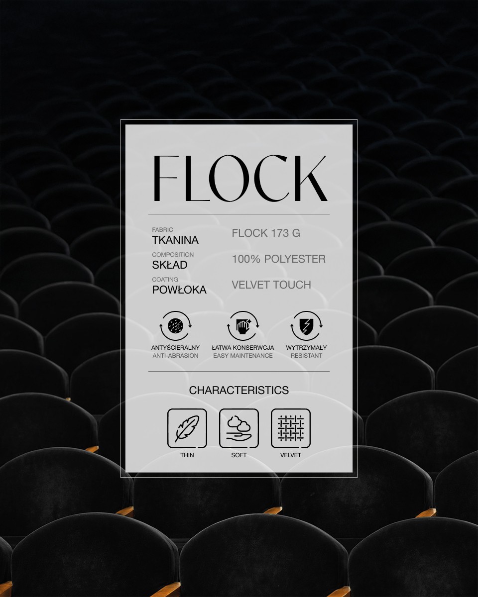 Self-adhesive polyester flock fabric (580) black Self-adhesive polyester flock fabric (580) black