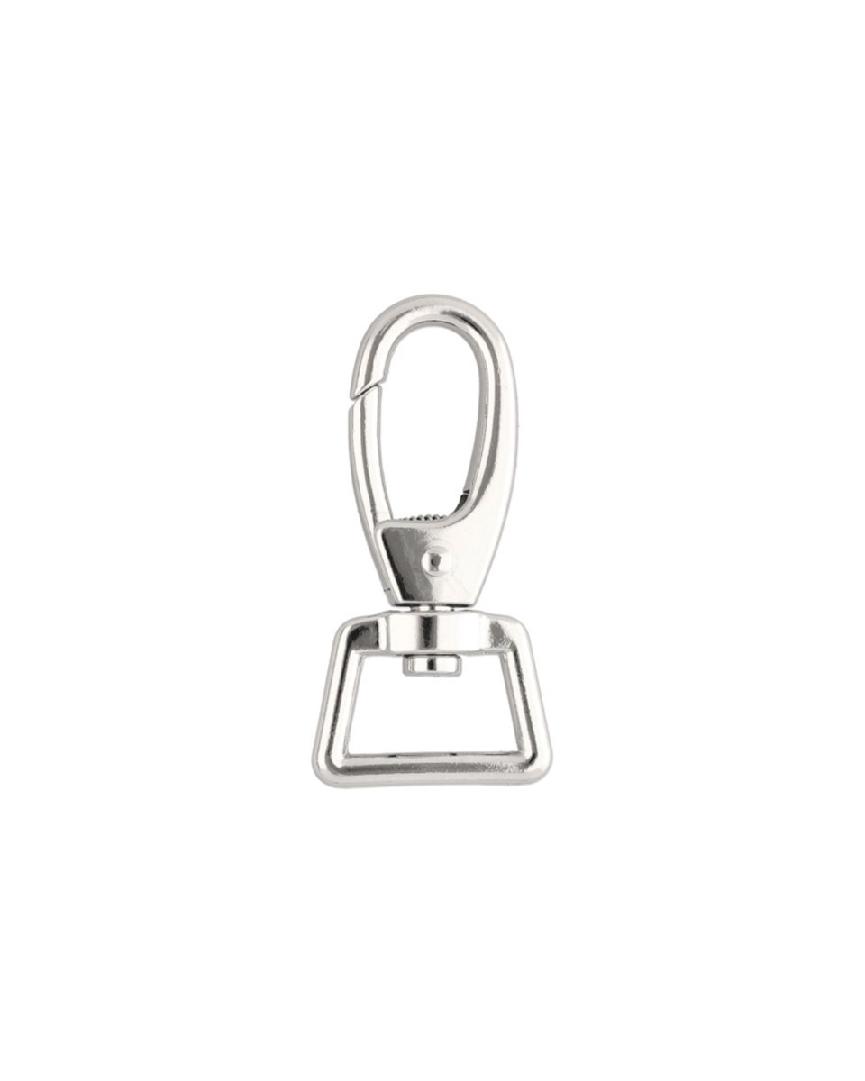 KARABINERHAKEN 20 MM NICKEL 1  ST.