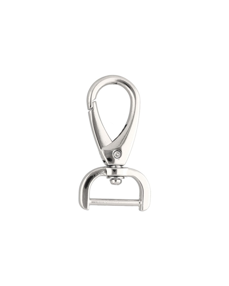 METAL SNAP HOOK 20 MM MAURYCY NICKEL 1    PCS