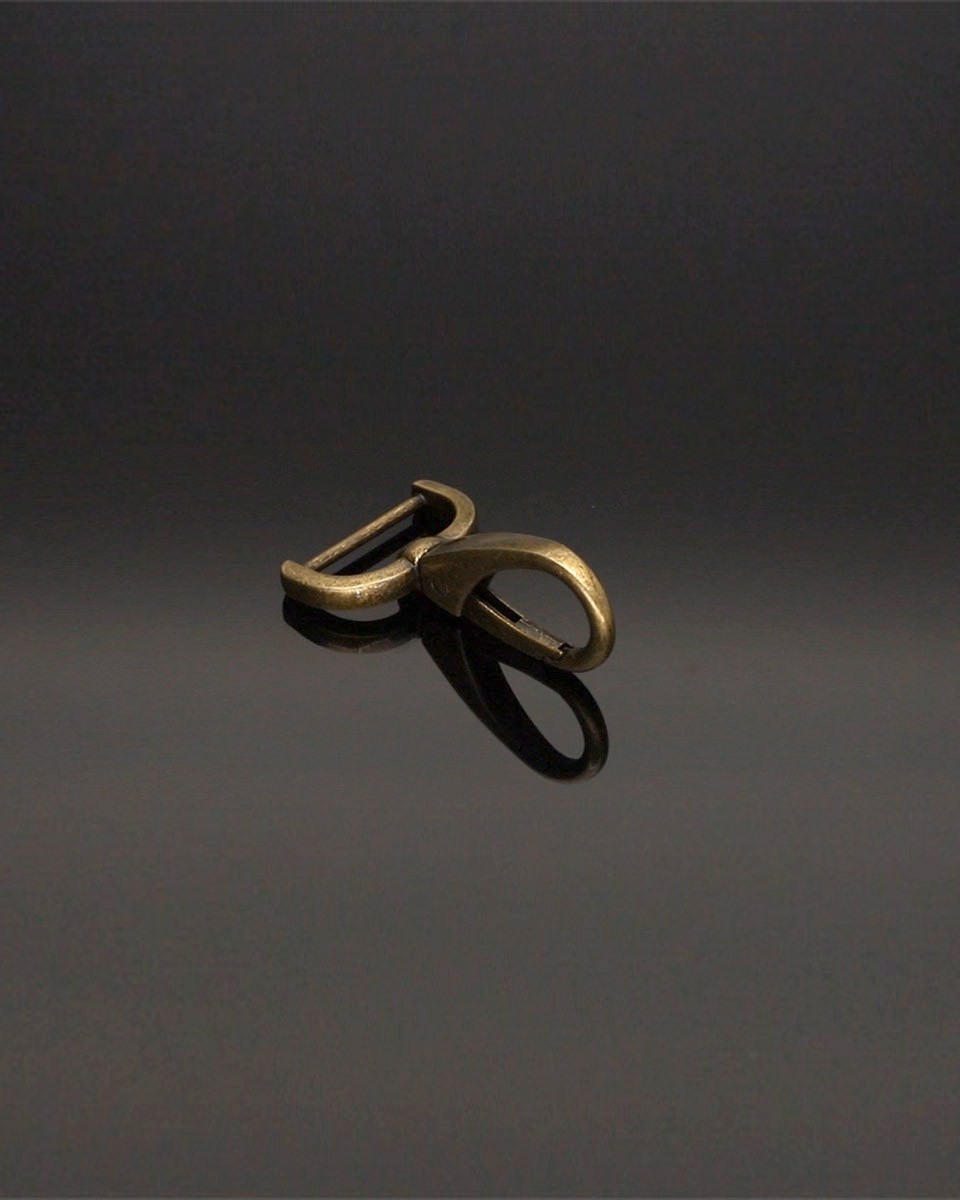 KARABINERHAKEN 19 MM MAURYCY ALTGOLD 1   ST.