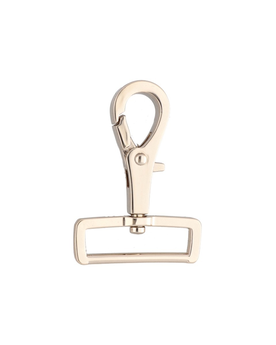 EXTRA SHINING METAL SNAP  HOOK YME0345(0272) 31 MM  ZYGMUNT LIGHT GOLD 1 PCS