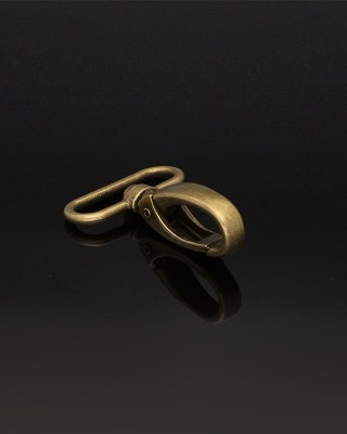 KARABINERHAKEN RF-111 38 MM ALTGOLD 1 ST.