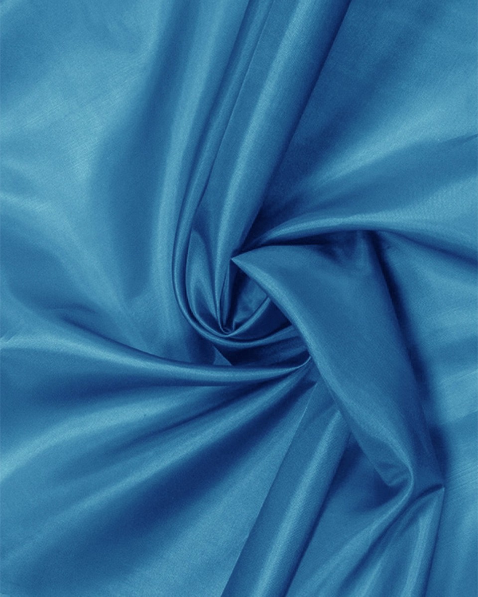 POLYESTER LINING FABRIC 180T (144) BLUE 150 CM 100 MB