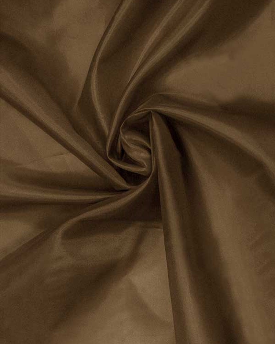POLYESTER LINING FABRIC 180T BROWN 150 CM 100 MB