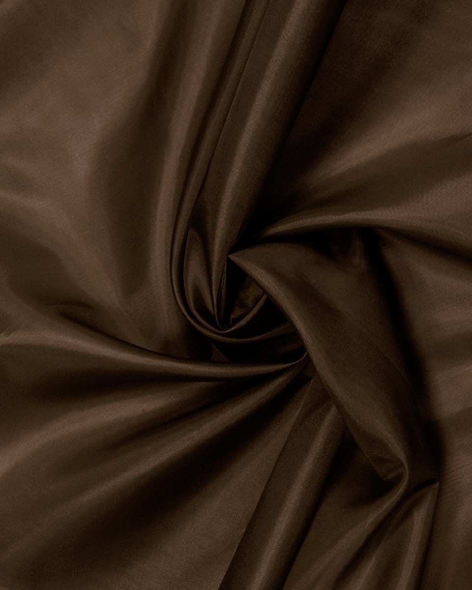 POLYESTER LINING FABRIC BROWN 150 CM 100 MB
