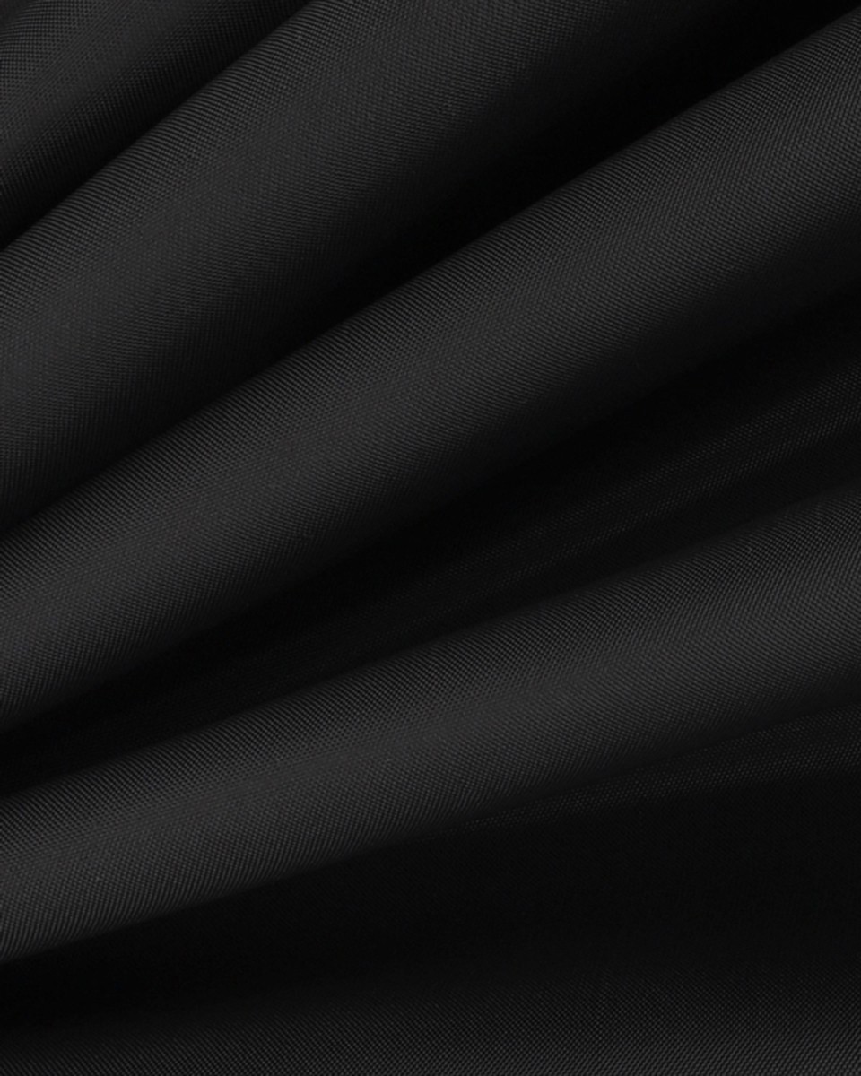 POLYESTER LINING FABRIC   210T (580) BLACK 150 CM 100 MB