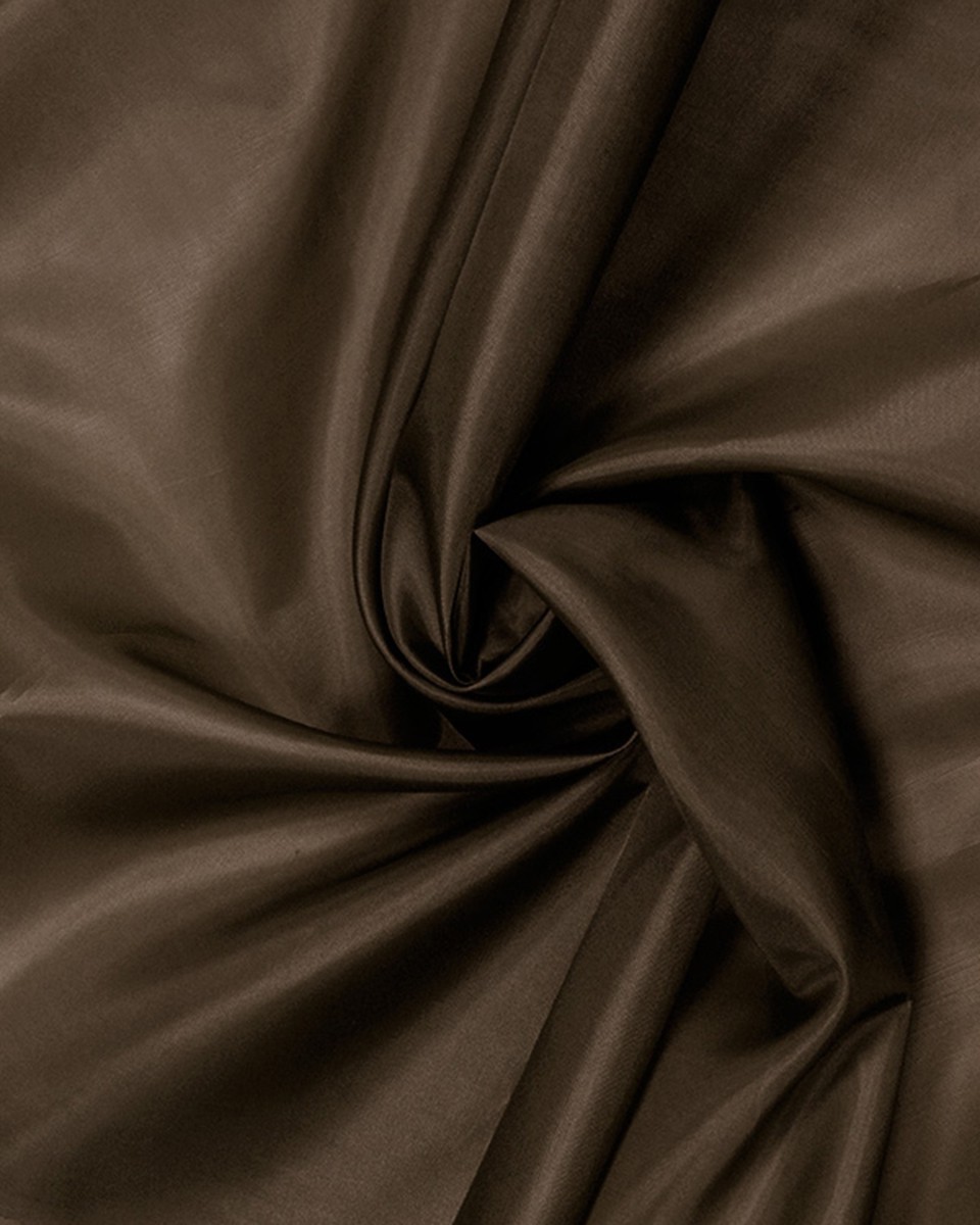 POLYESTER LINING FABRIC   DARK BROWN 150 CM 100 MB