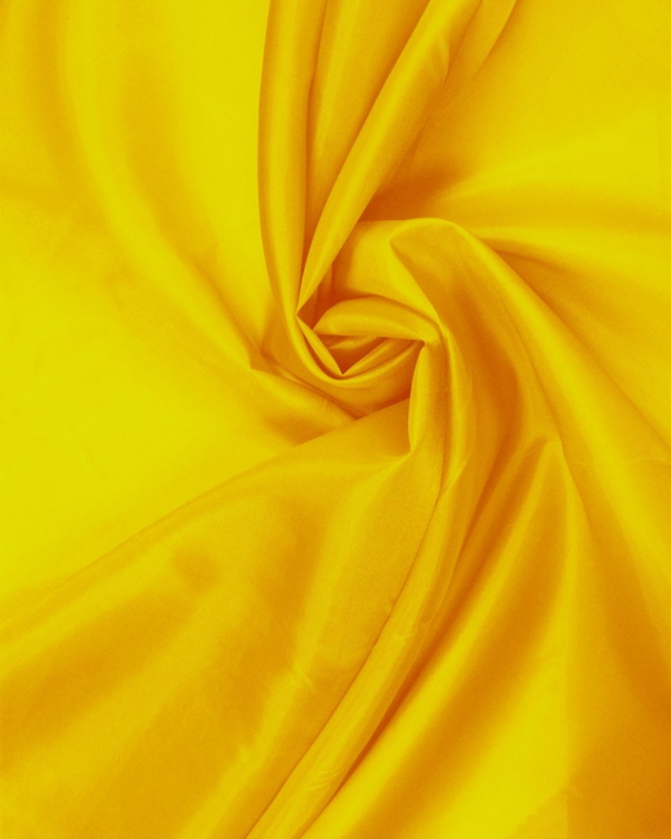 POLYESTER LINING FABRIC YELLOW 150 CM 98 MB