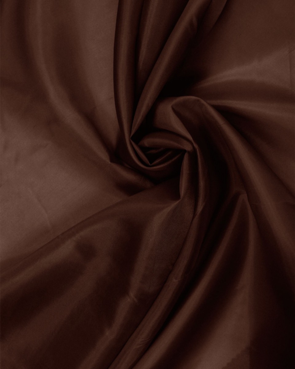 POLYESTER LINING FABRIC BROWN 150 CM 80 MB