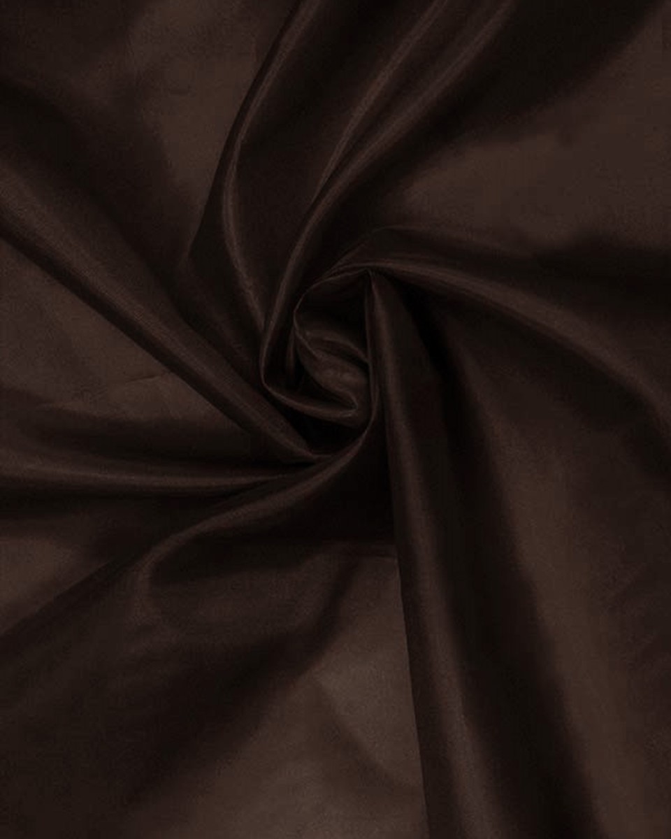 POLYESTER LINING FABRIC BROWN 150 CM 100 MB