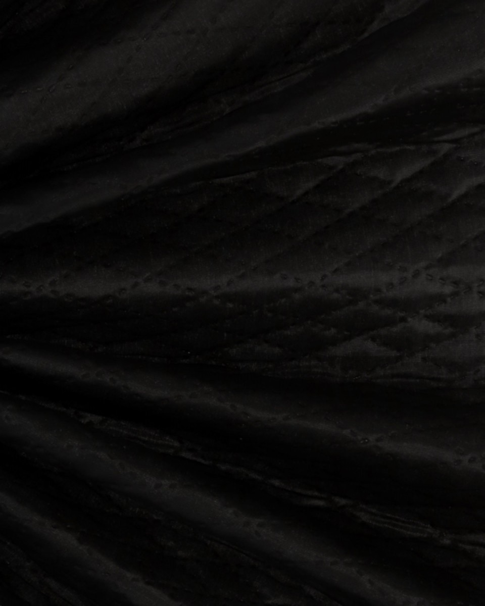 STEPPSTOFF-FUTTERSTOFF  DIAMANTE&nbsp180T  (501)    SCHWARZ 150 CM