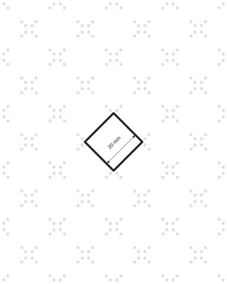 QUILTED POLYESTER   LINING&nbsp FABRIC SNOWFLAKE&nbsp180T (580) BLACK 150 CM