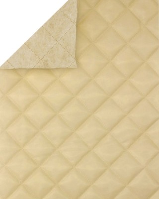 QUILTED POLYESTER LINING  FABRIC 180T (122)&nbspBEIGE 150 CM