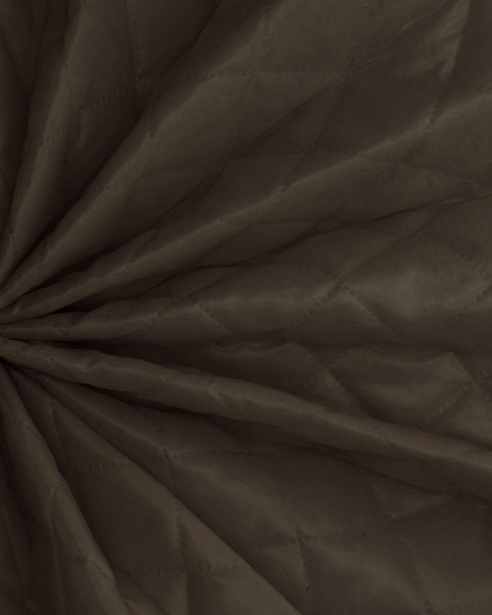 QUILTED POLYESTER LINING   FABRIC 180T (141)&nbspBROWN 150 CM&nbsp