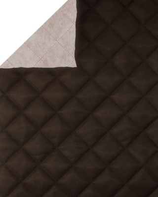 QUILTED POLYESTER LINING   FABRIC 180T (141)&nbspBROWN 150 CM&nbsp