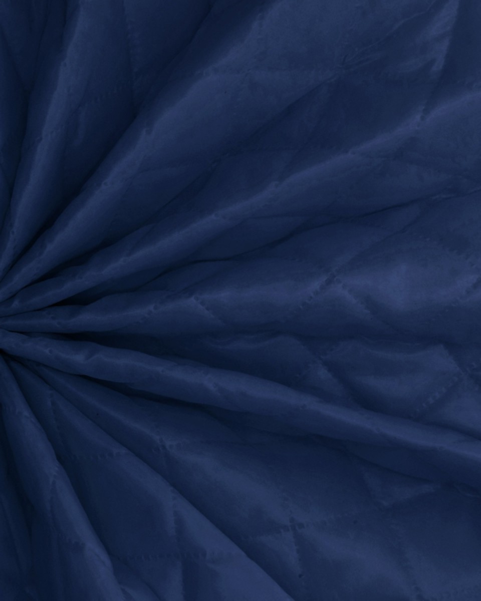 STEPPSTOFF-FUTTERSTOFF  180T (220)  KORNBLUMENBLAU  150 CM&nbsp