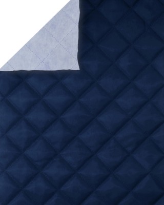 QUILTED POLYESTER LINING   FABRIC 180T (220) CORNFLOWER BLUE 150 CM&nbsp
