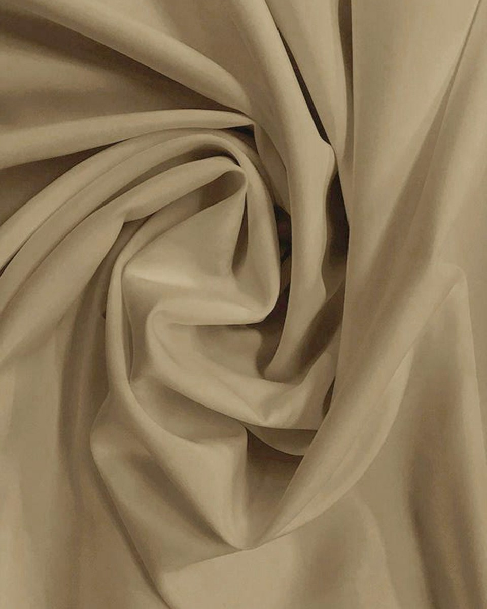 POLYESTER FABRIC 210D PU COVERED LIGHT    BEIGE 150  CM 100 MB