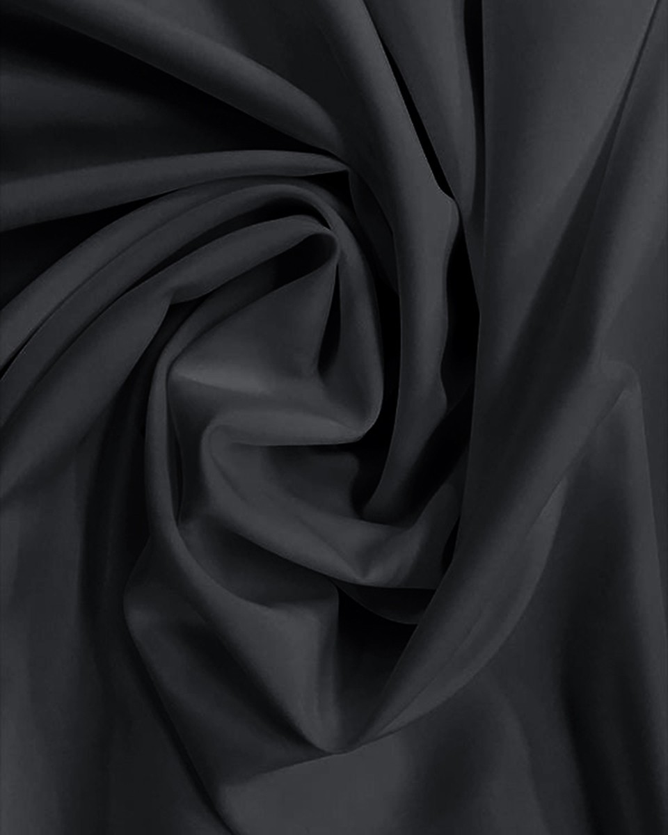 POLYESTER FABRIC 210D PU  COVERED GRAPHITE    150 CM