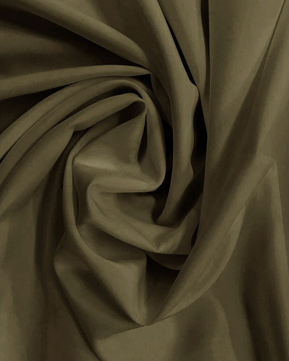 POLYESTER FABRIC  210D PU COVERED OLIVE 150  CM