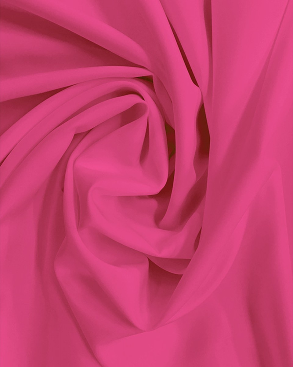 POLYESTER FABRIC 210D PU COVERED PINK 150  CM 100 MB