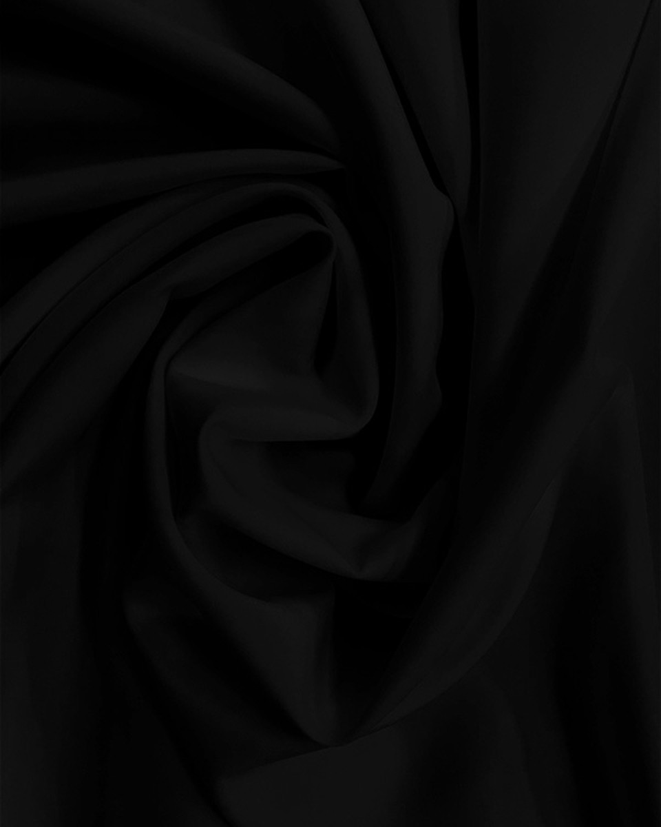 POLYESTER-STOFF  210D PU-BESCHICHTET SCHWARZ 150 CM 100 LM