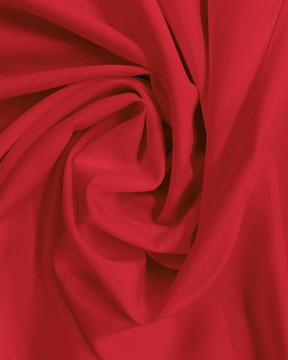 POLYESTER FABRIC  210D PU COVERED RED 150    CM