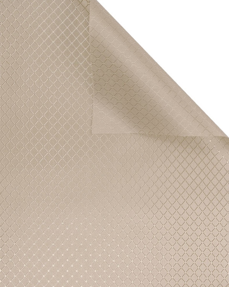 POLYESTER FABRIC 420D PU COVERED LIGHT   BEIGE 150 CM 100 MB