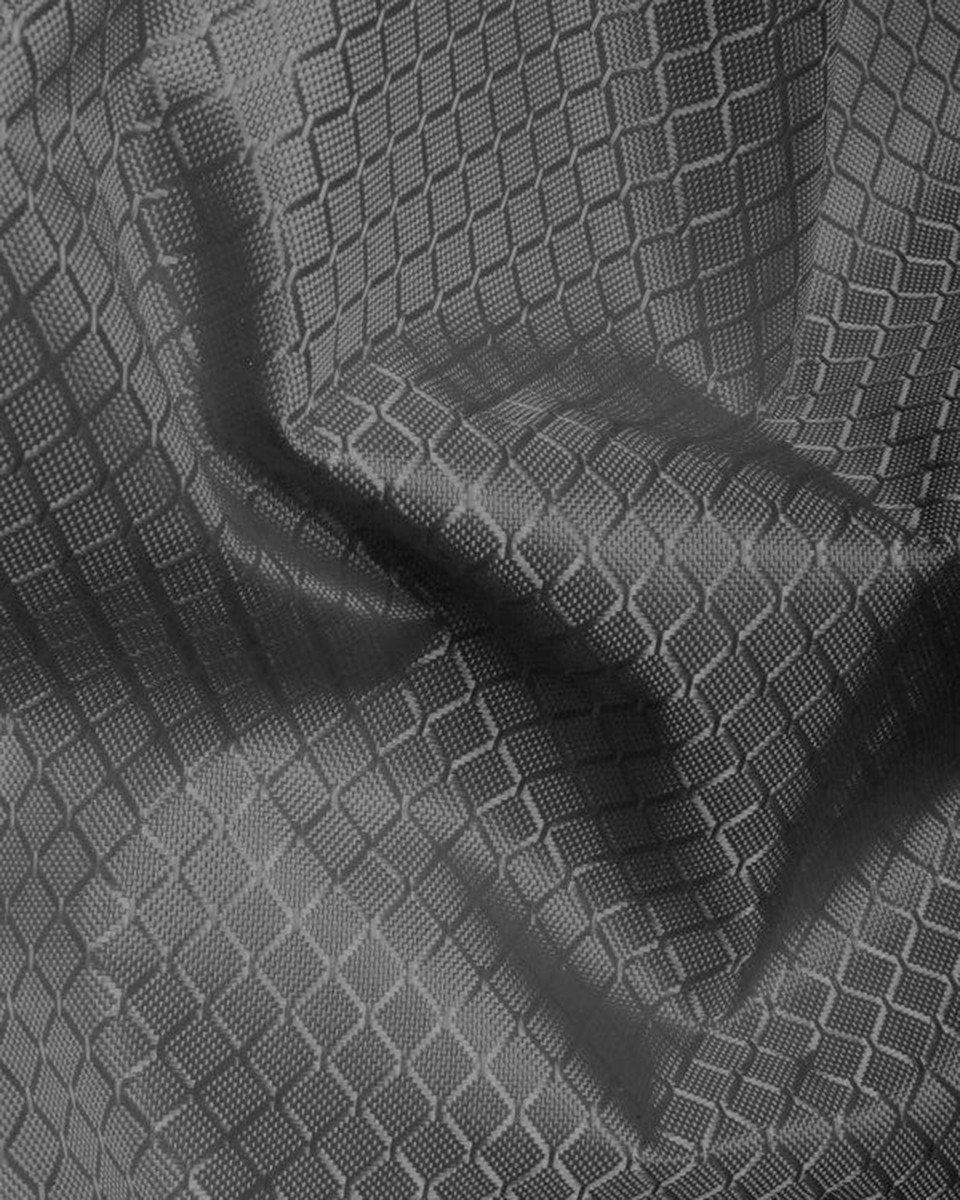 POLYESTER FABRIC  420D PU COVERED GREY 150  CM