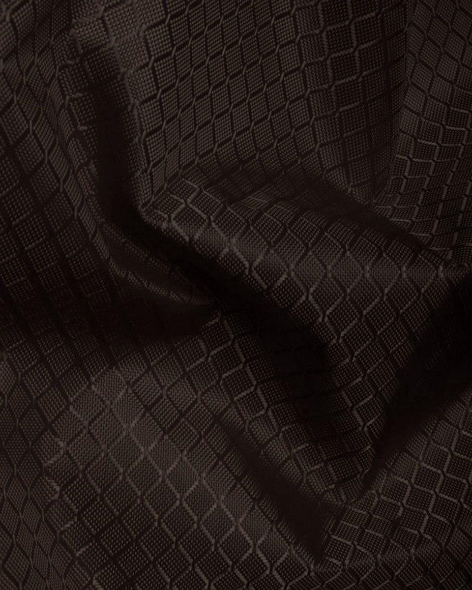 POLYESTER FABRIC  420D PU COVERED DARK  BROWN  150 CM&nbsp