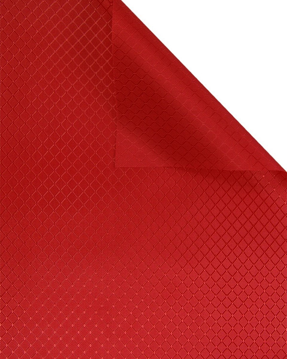 Polyester fabric 420d pu covered red 150 cm 100 mb