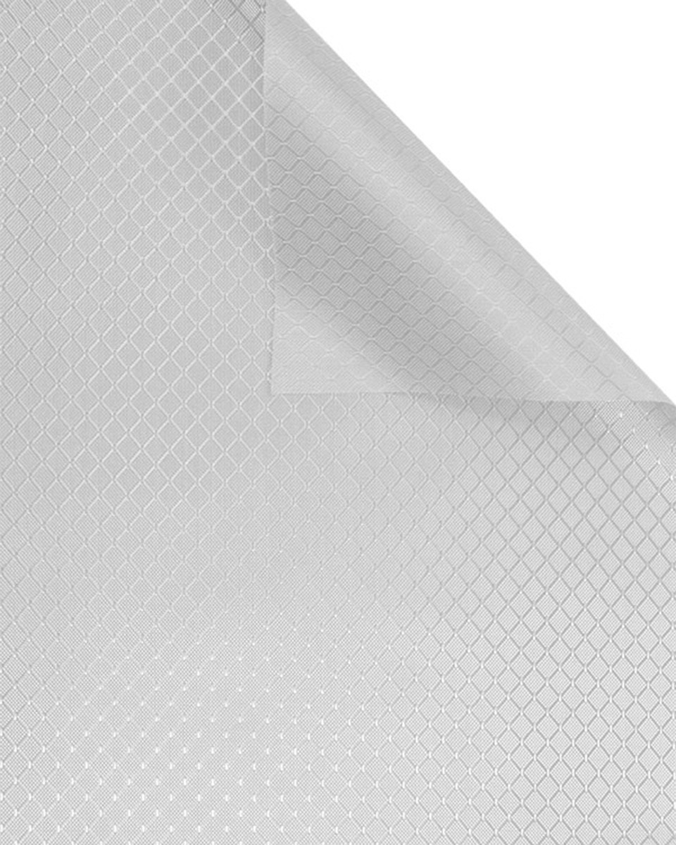POLYESTER FABRIC 420D PU COVERED WHITE 150 CM