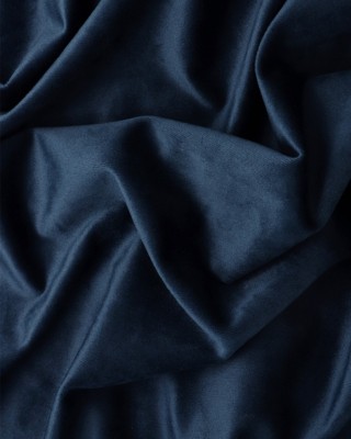 SUEDE FABRIC (VELOUR) 260 G/M2 NAVY BLUE