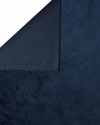 SUEDE FABRIC (VELOUR) 260 G/M2 NAVY BLUE