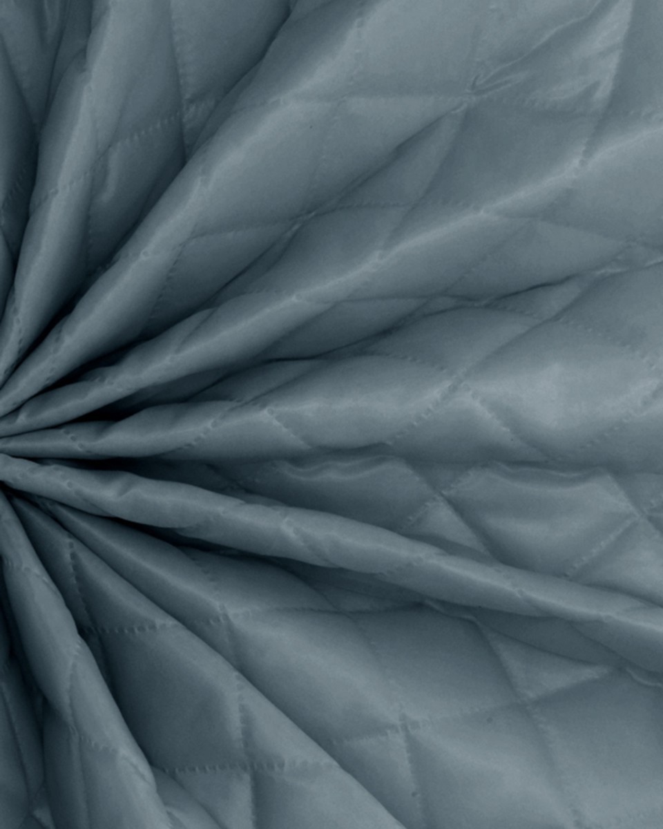 QUILTED POLYESTER LINING   FABRIC 180T (280) BLUE 150 CM&nbsp