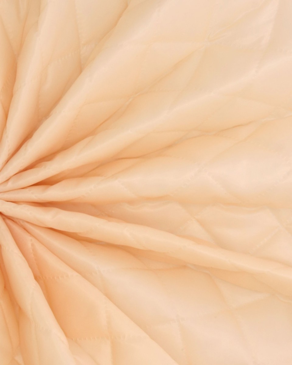 QUILTED   POLYESTER LINING   FABRIC 180T (805)&nbspBEIGE 150 CM