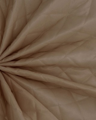 QUILTED POLYESTER LINING FABRIC 180T (810) BEIGE 150 CM