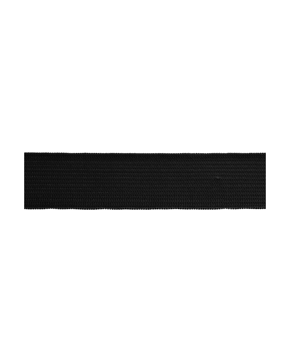 WOVEN ELASTIC TAPE&nbsp25 MM (580)&nbspBLACK&nbsp  POLYESTER 25 MB