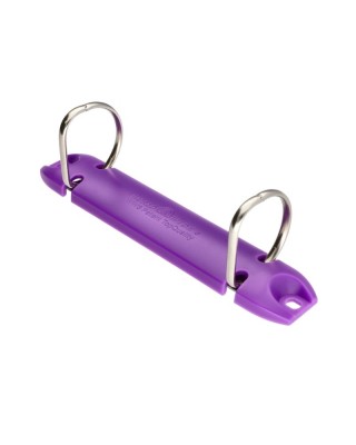 Binder 123/25 mm 2d purple 1  pcs