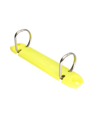 Binder 123/25 mm 2d yellow 1  pcs