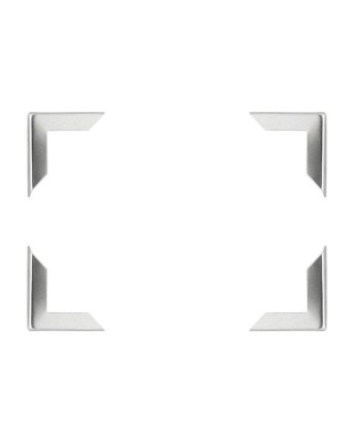 METAL CORNER FOR BINDERS 22/5/4 MM NICKEL 1000 PCS