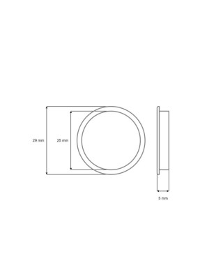BINDER  EYELETS 25 MM 500 PCS