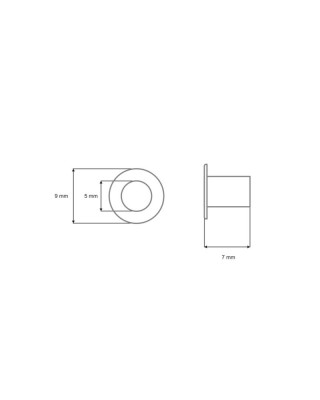 BINDER  EYELETS 5 MM 1000 PCS