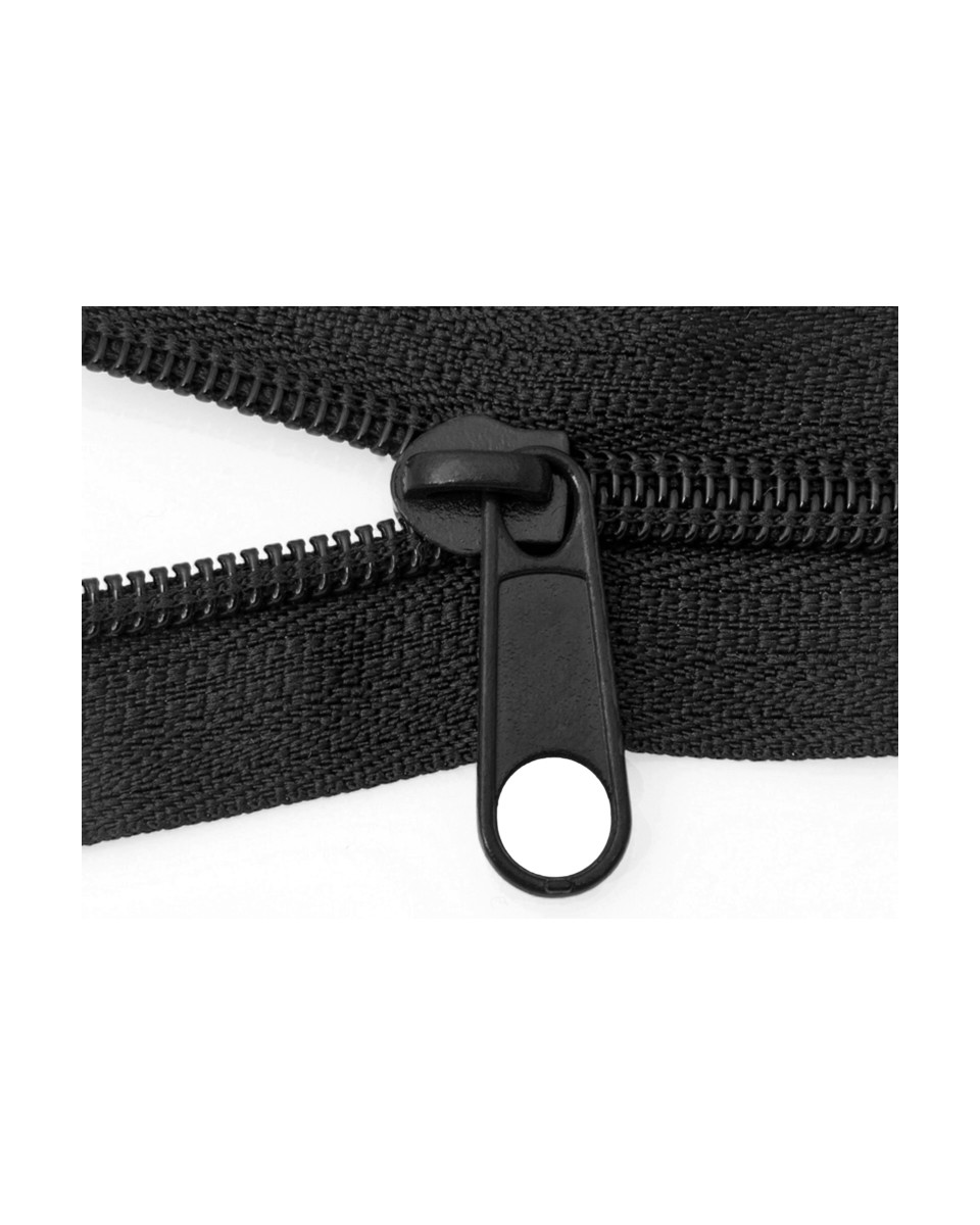 SLIDER FOR NYLON ZIPPER TAPES 8 NON LOCKDL BLACK 500 PCS