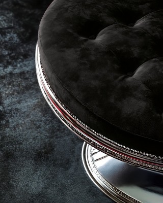 Upholstery Fabric Microfiber (580) – Black