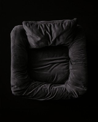 Upholstery Fabric Microfiber (580) – Black