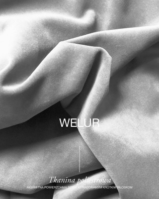 Velourstoff (032) Hellgrau