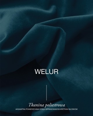 Velourstoff (058) Marineblau